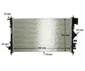 MAHLE Chladi vody MAO CR 1097 000P, CR 1097 000P