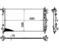 MAHLE Chladi vody MAO CR 1098 000P, CR 1098 000P