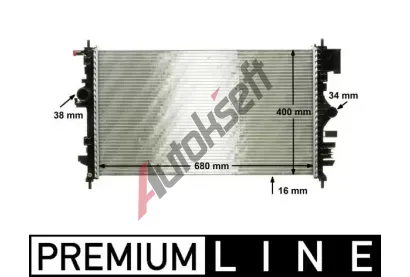 MAHLE Chladi vody MAO CR 1099 000P, CR 1099 000P