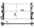 MAHLE Chladi vody MAO CR 1099 000P, CR 1099 000P