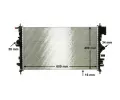 MAHLE Chladi vody MAO CR 1099 000P, CR 1099 000P