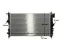 MAHLE Chladi vody MAO CR 1103 000P, CR 1103 000P
