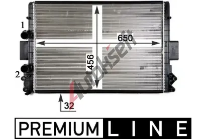 MAHLE Chladi vody MAO CR 1105 000P, CR 1105 000P