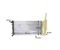MAHLE Chladi vody MAO CR 1108 000S, CR 1108 000S