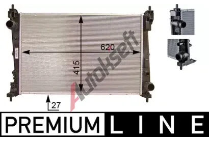MAHLE Chladi vody MAO CR 1112 000P, CR 1112 000P