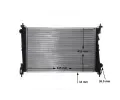 MAHLE Chladi vody MAO CR 1112 000P, CR 1112 000P