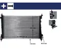Chladi vody MAHLE ‐ MAO CR 1112 000S