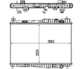 MAHLE Chladi vody MAO CR 1135 000P, CR 1135 000P