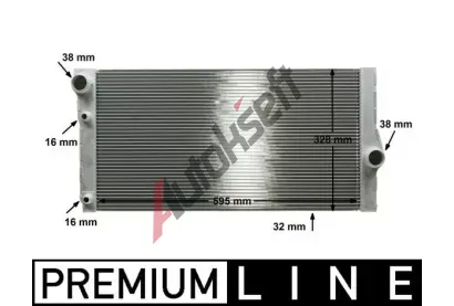 MAHLE Chladi vody MAO CR 1147 000P, CR 1147 000P