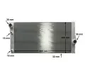MAHLE Chladi vody MAO CR 1147 000P, CR 1147 000P
