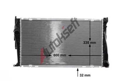 MAHLE Chladič vody MAO CR 1162 000S, CR 1162 000S MAHLE Chladič vody MAO CR 1162 000S, CR 1162 000S