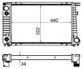 Chladi� vody&nbsp;MAHLE&nbsp;&dash;&nbsp;MAO CR 117 000S