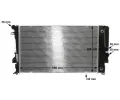 MAHLE Chladi vody MAO CR 1173 000S, CR 1173 000S