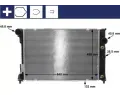 Chladi vody MAHLE ‐ MAO CR 1176 000S