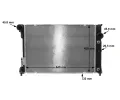 MAHLE Chladi vody MAO CR 1176 000S, CR 1176 000S