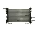 MAHLE Chladi vody MAO CR 1178 000P, CR 1178 000P
