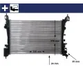 Chladi vody MAHLE ‐ MAO CR 1182 000S