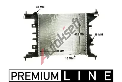 MAHLE Chladi vody MAO CR 1187 000P, CR 1187 000P