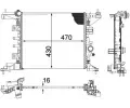 MAHLE Chladi vody MAO CR 1187 000P, CR 1187 000P
