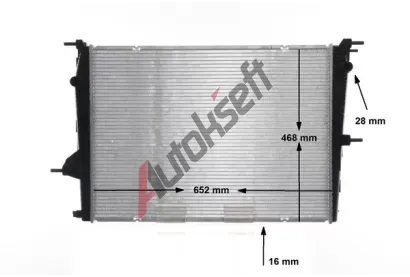 MAHLE Chladi vody MAO CR 1197 000S, CR 1197 000S