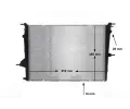 MAHLE Chladi vody MAO CR 1197 000S, CR 1197 000S