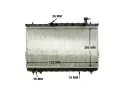 MAHLE Chladi vody MAO CR 1297 000P, CR 1297 000P