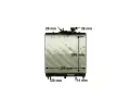 MAHLE Chladi vody MAO CR 1301 000P, CR 1301 000P
