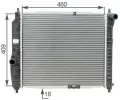 MAHLE Chladi vody MAO CR 1309 000S, CR 1309 000S