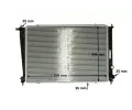MAHLE Chladi vody MAO CR 1316 000P, CR 1316 000P