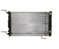 MAHLE Chladi vody MAO CR 132 000S, CR 132 000S