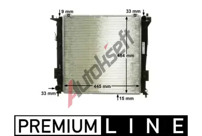 MAHLE Chladi vody MAO CR 1320 000P, CR 1320 000P