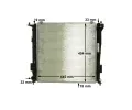 MAHLE Chladi vody MAO CR 1320 000P, CR 1320 000P