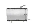 MAHLE Chladi vody MAO CR 1324 000S, CR 1324 000S