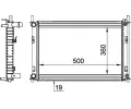 MAHLE Chladi vody MAO CR 1354 000P, CR 1354 000P