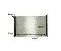 MAHLE Chladi vody MAO CR 1354 000P, CR 1354 000P