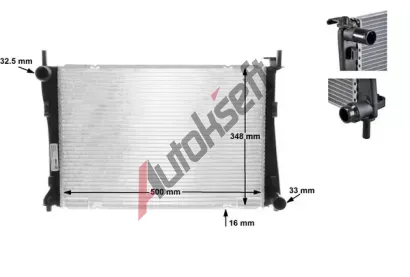 MAHLE Chladi vody MAO CR 1355 000S, CR 1355 000S