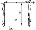 MAHLE Chladi vody MAO CR 1368 000P, CR 1368 000P