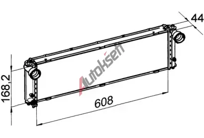 MAHLE Chladič vody MAO CR 1394 000P, CR 1394 000P MAHLE Chladič vody MAO CR 1394 000P, CR 1394 000P