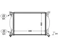 MAHLE Chladi vody MAO CR 1417 000S, CR 1417 000S