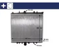 Chladi vody MAHLE ‐ MAO CR 1435 000S