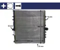 Chladi vody MAHLE ‐ MAO CR 1436 000S