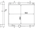 MAHLE Chladi vody MAO CR 1437 000S, CR 1437 000S