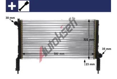 MAHLE Chladi vody MAO CR 1446 000S, CR 1446 000S