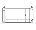 MAHLE Chladi vody MAO CR 1449 000S, CR 1449 000S