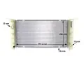 MAHLE Chladi vody MAO CR 1449 000S, CR 1449 000S