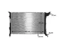 MAHLE Chladi vody MAO CR 1470 000S, CR 1470 000S