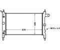 MAHLE Chladi vody MAO CR 1492 000S, CR 1492 000S