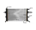 MAHLE Chladi vody MAO CR 1494 000S, CR 1494 000S
