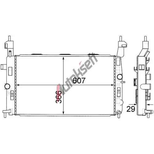 MAHLE ORIGINAL CR 1526 000S Kühler, Motorkühlung Kühlrippen gelötet MAHLE ORIGINAL CR 1526 000S Kühler, Motorkühlung Kühlrippen gelötet