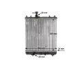 MAHLE Chladi vody MAO CR 1514 000S, CR 1514 000S